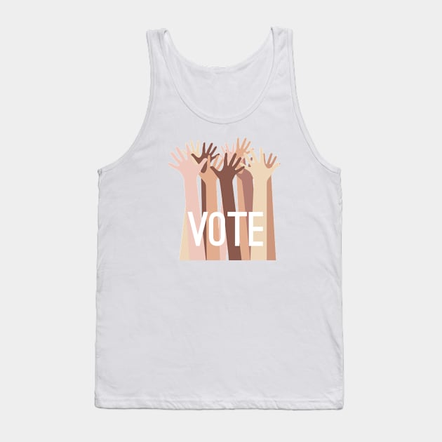 Vote Tank Top by Veleri